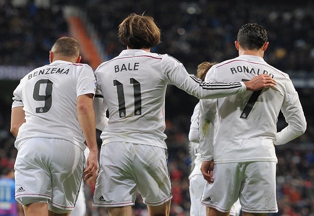 Real Madrid trio