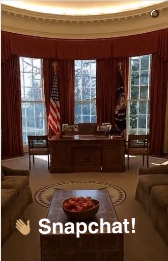 Snapchat White House
