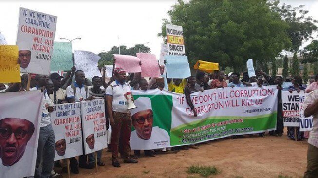 Pro-Buhari-Protesters