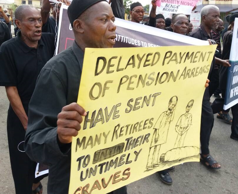 abia pensioneers protest 4
