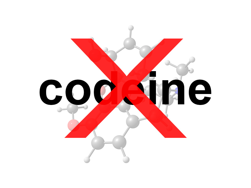 Codeine-Ban