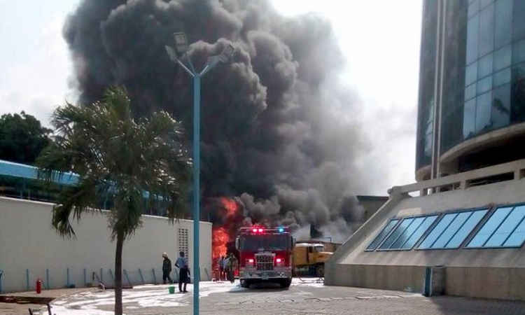 Fire-engulfs-Ecobank-headquarters