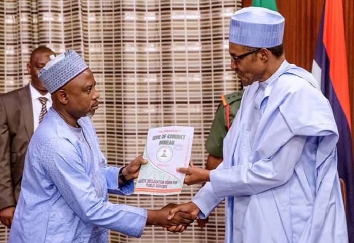 President-Muhammadu-Buhari-submits-assets-declaration-forms