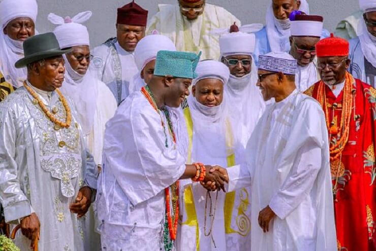 buhari-and-Ooni-Sultan-other-monarchs-at-State-House