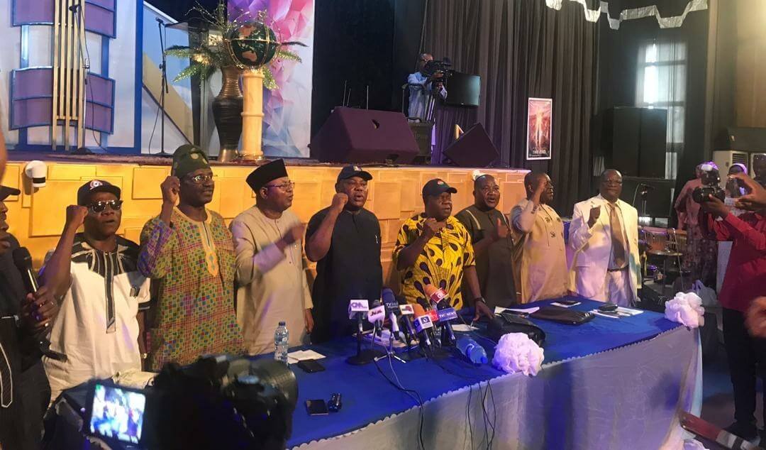 Members-of-the-Joint-Action-Committe-of-SSANU-and-NASU-during-the-press-conference
