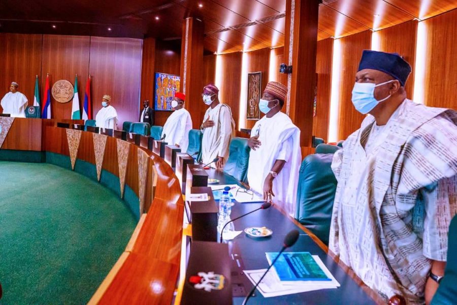 Buhari-Ministers-Hold-Food-Security-Meeting-In-Aso-Rock