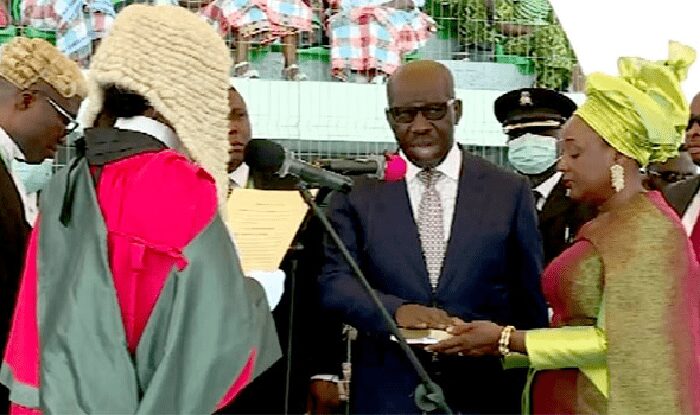 Obaseki-Swerating-In-For-Second-Term