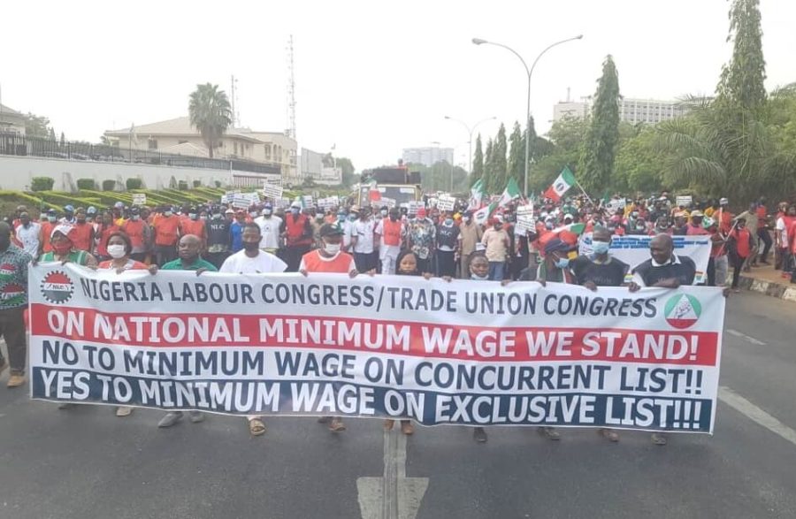 NLC-Protests-Plans-To-Amend-National-Minimum-Wage-Act-To-Picket-NASS-1
