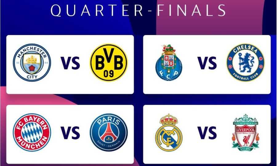 UEFA-Quarter-Final-Draw-Chelsea-To-Play-Porto-As-Bayern-Munich-Face-PSG