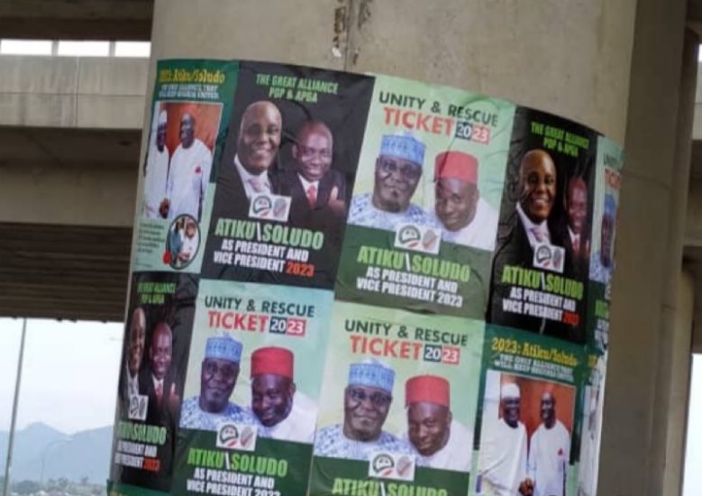 2023: Atiku/Soludo Campaign Posters Sign Of Desperation-- APGA Supporters –  The Whistler Nigeria