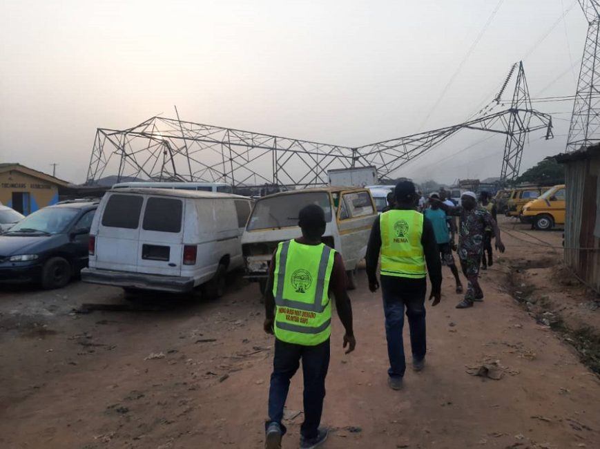 nema | NEMA Responds To High Tension Cable Collapse In Lagos Communities | The Paradise
