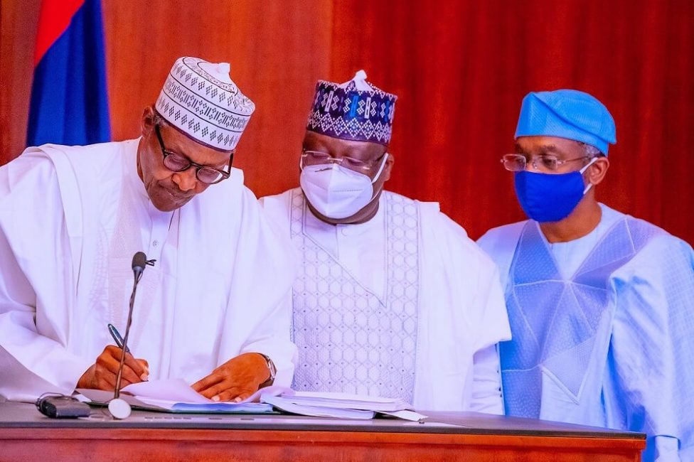 Buhari-signs-Electoral-Act-Amendment-Bill