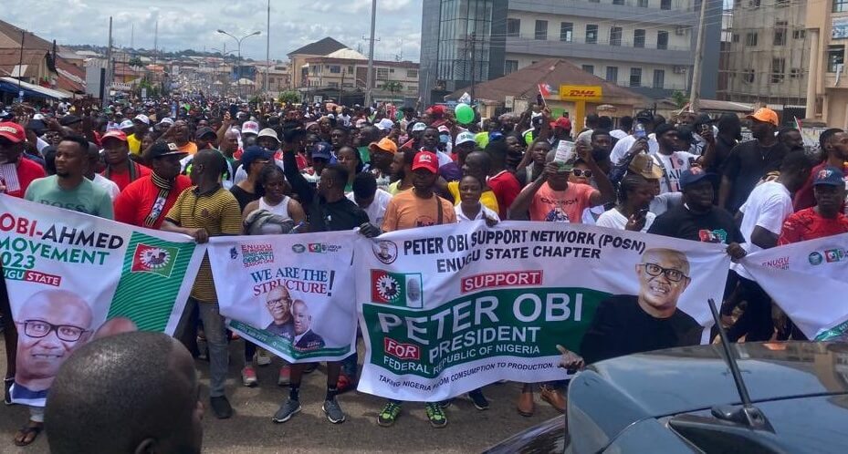 2023-Peter-Obi-Supporters-March-In-Enugu-Ondo-