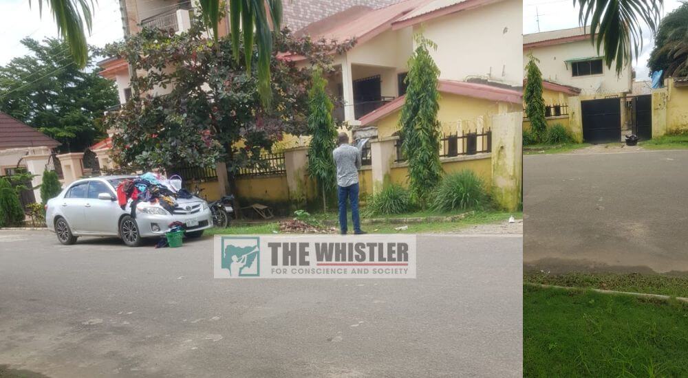 Police-Assist-Suspect-To-Relocate-From-Sealed-Gwarinpa-Building
