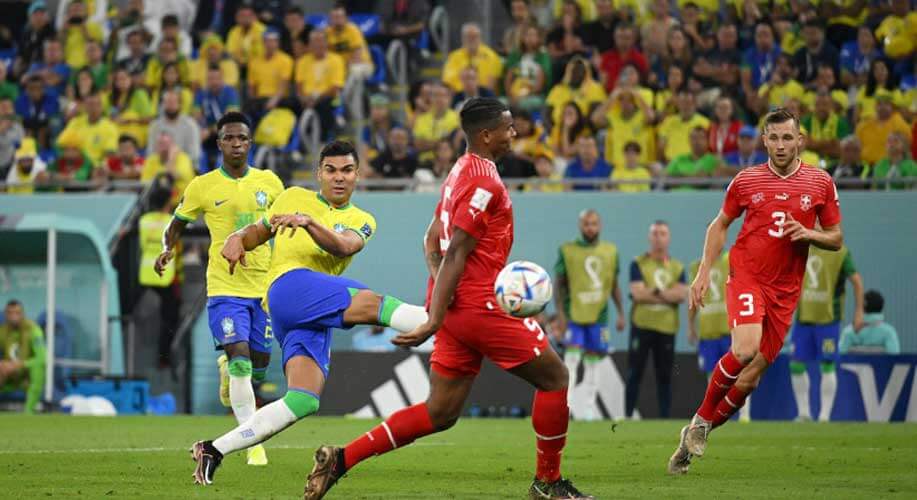 Casemiro Scores For Brazil 1 | Casemiro’s Goal Seals Round-Of-16 Spot For Brazil | The Paradise News