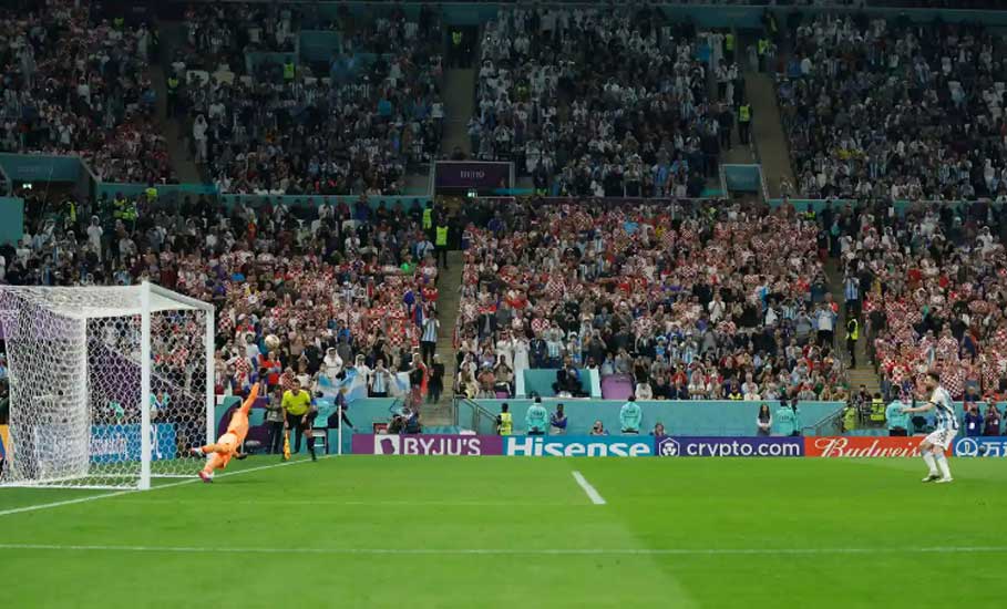 Messi Takes Penalty Against Croatia 1 | JUST IN: Jubilation As Messi Leads Argentina To World Cup Finals In Qatar | The Paradise News