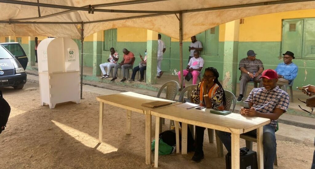 ABUJA-Confusion-Trails-INEC-Mock-Voter-Accreditation-As-Low-Turnout-Mars-Exercise