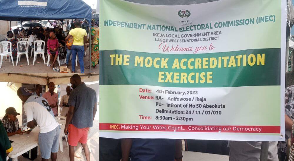 Lagosians Score INEC ‘Very Good’ But Mock Accreditation Records Low Turnout