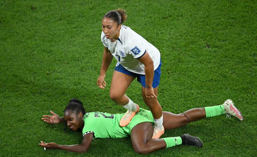 Lauren James, Player Who Violently Stepped On Falcon's Alozie Suspended  From World Cup – The Whistler Newspaper