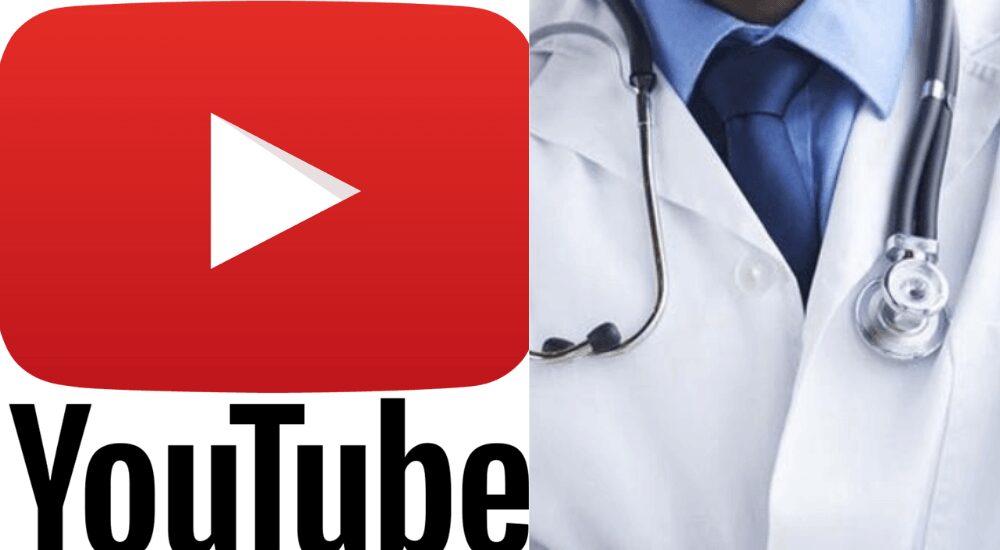 L-R YouTube Logo, Doctor
