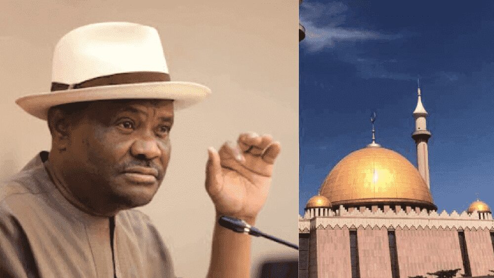 Nyesome-Wike-Abuja-National-Mosque