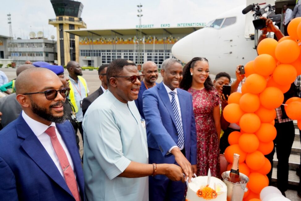 Cally Air Gets Boeing 737 Aircraft As Gov Bassey Otu Plans Expansion Of Fleet