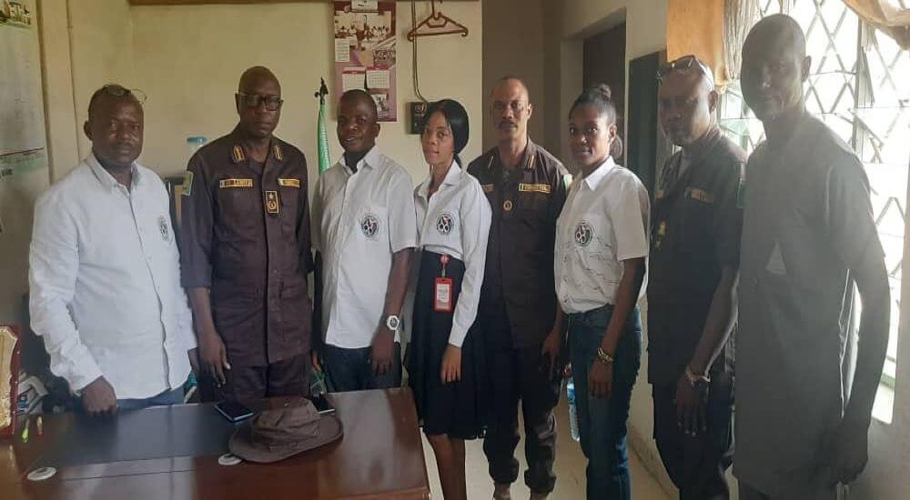 Members of the NGO at the Nigerian Correctional Service Medium Security Custodial Centre Keffi, Nasarawa State