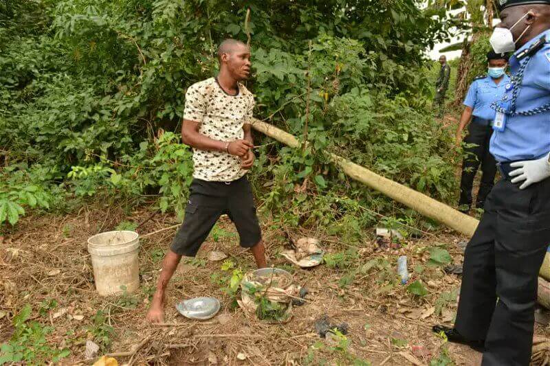 VIDEO: Body Of Missing 100-Level OAU Student Found In Shallow Grave In Ogun