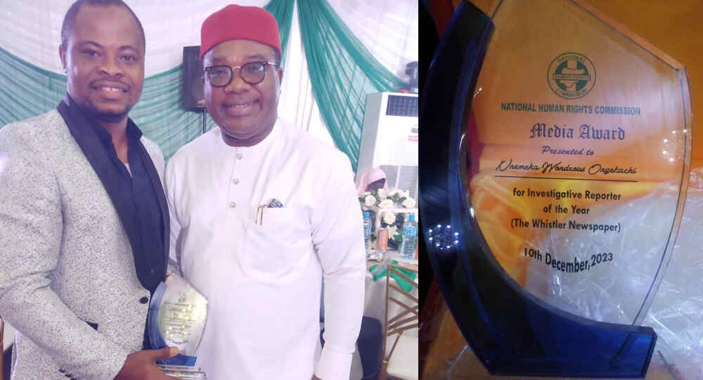 THE WHISTLER Journalist Bags NHRC 2023 Investigative Reporter Award