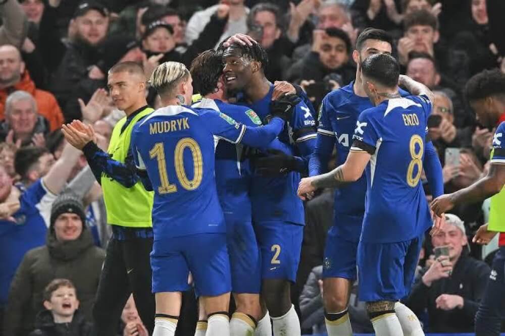 Chelsea Players In Jubilant Mood Against Middlesbrough