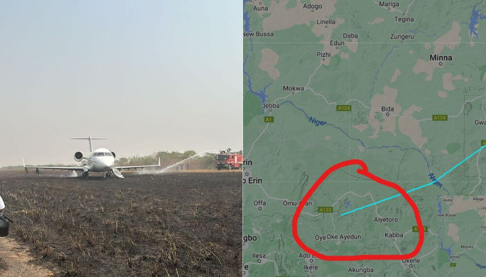 Private-Jet-Disappears-From-Radar-Crash-Lands-At-Ibadan-Airport-