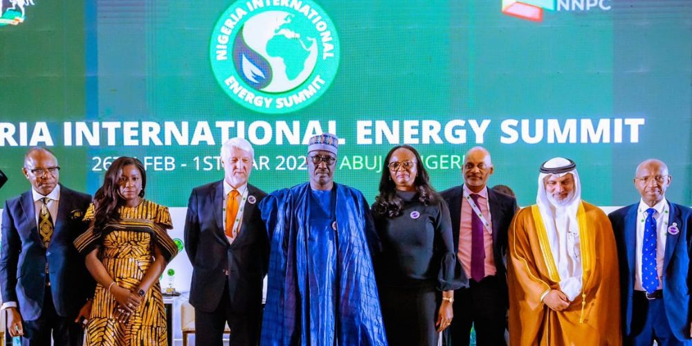 GCEO NNPCL, Mele Kyari at the opening ceremony of the 7th edition of the Nigerian International Energy Summit 2024 (NIES 2024)