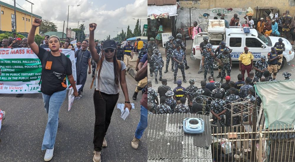 Lagos-Protesters-Defy-Police