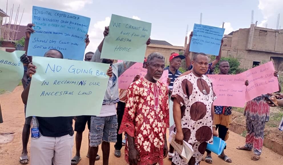 Natives-protest-alleged-forceful-takeover-of-their-land-in-Enugu