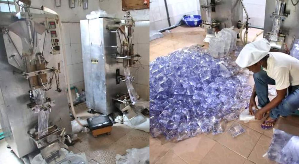 NAFDAC Shuts Down Several 'Pure Water' Factories In Lagos The