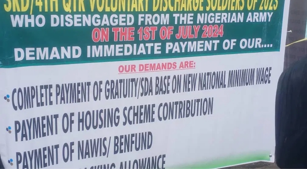 Retired Soldiers Occupy Finance Ministry Over Unpaid Benefits