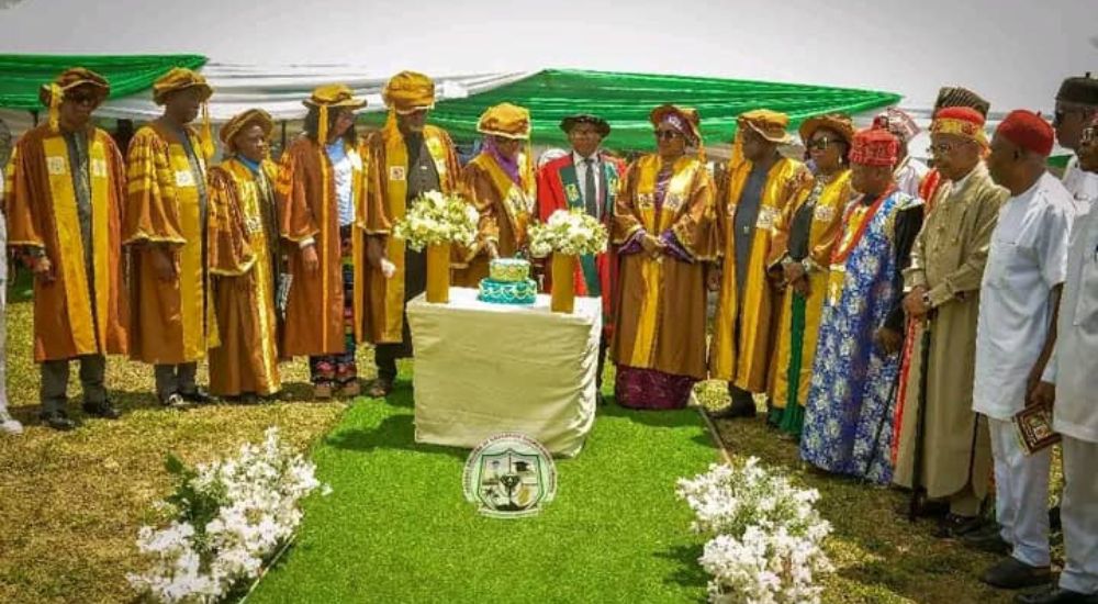 Cross Section Of Dignitaries Who Attended The Ceremony