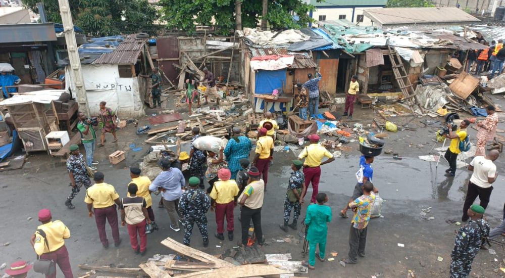 Lagos Demolishes Over 200 Shanties