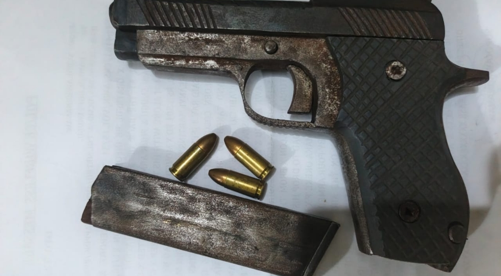Recovered Locally Fabricated Beretta-like Pistol
