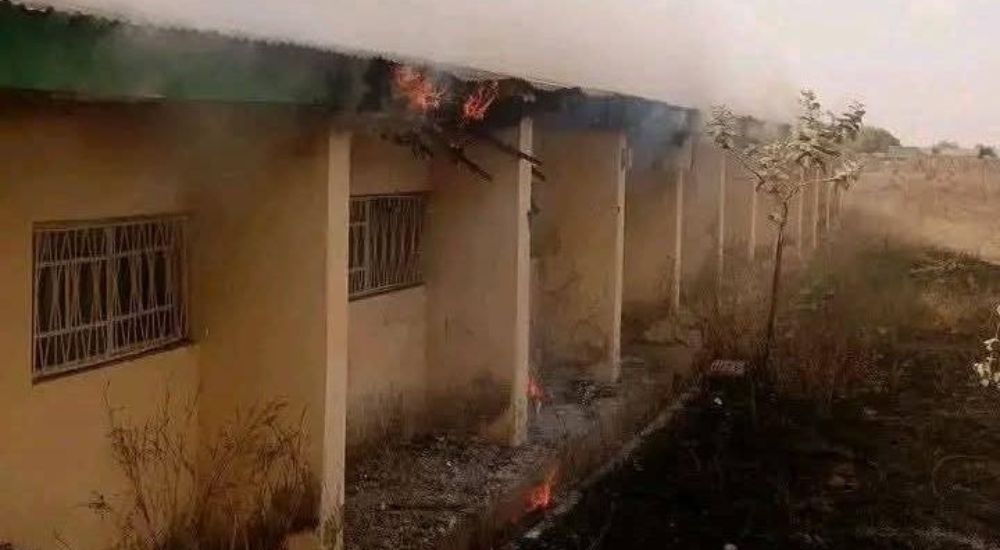 Fire Guts Kano Hospital