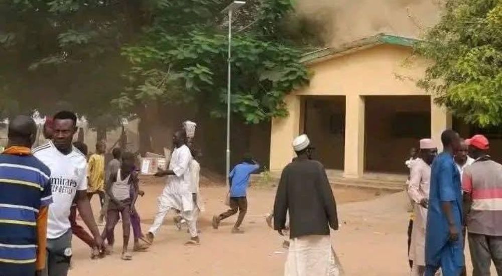 Fire Guts Kano Hospital