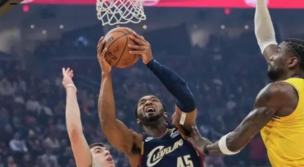 cleveland and lakers game