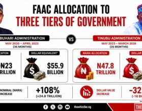 Despite FAAC Boom, Naira Crash Wipes Out Revenue Gains Under Tinubu