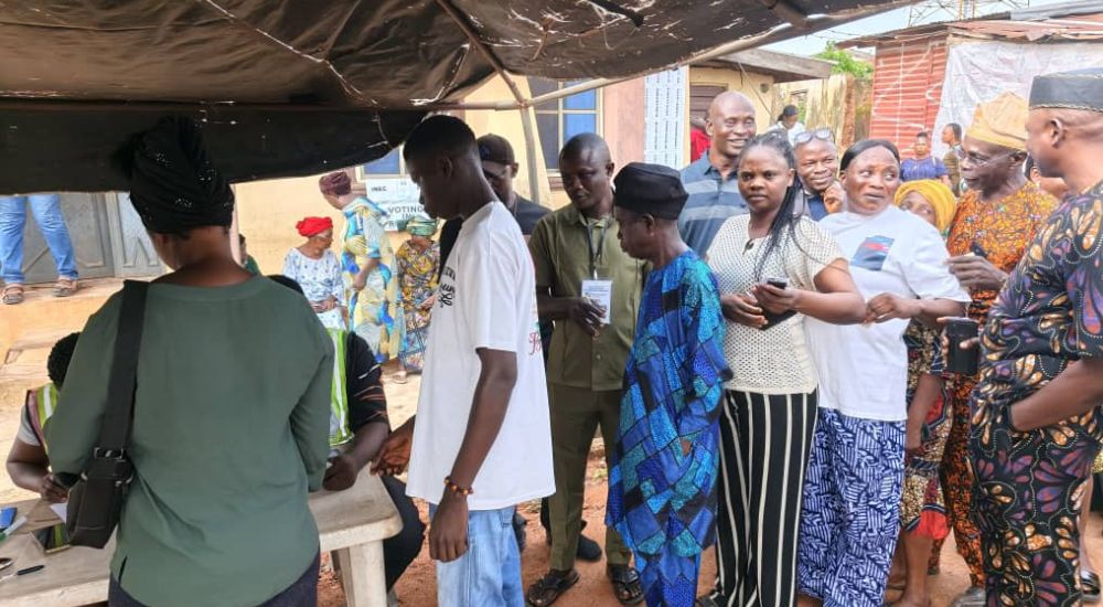 Ekiti Guber: Only APC Agent Present At Governor Oyebanji’s Polling Unit