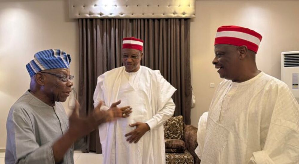 Kwankwaso, Obasanjo Meet In Kano Ahead Of 2027 Polls