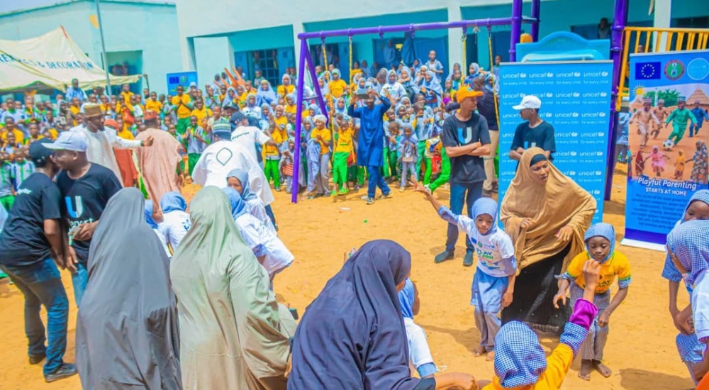 pictures of primary pupils at Yahaya Abdulkareem Primary School during the International Day of Play 2 Beyond Fun: How Play Helps Children Learn