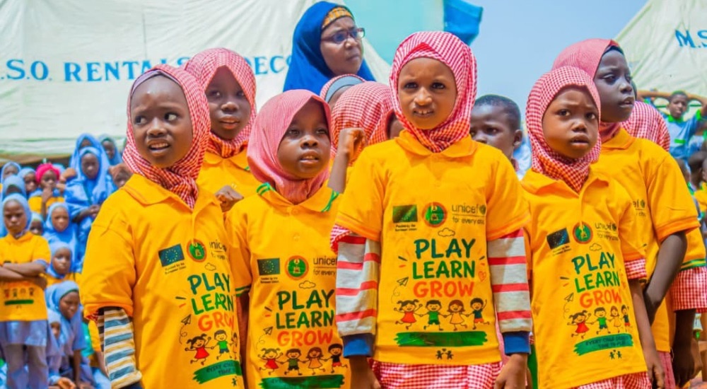 pictures of primary pupils at Yahaya Abdulkareem Primary School during the International Day of Play 3 Beyond Fun: How Play Helps Children Learn