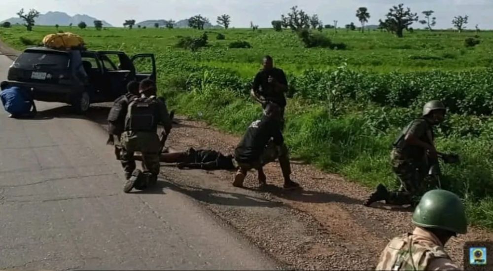 Troops of Operation FANSAN YAMMA 1 1 Terrorists Flee, Abandon Seven Captives In Zamfara